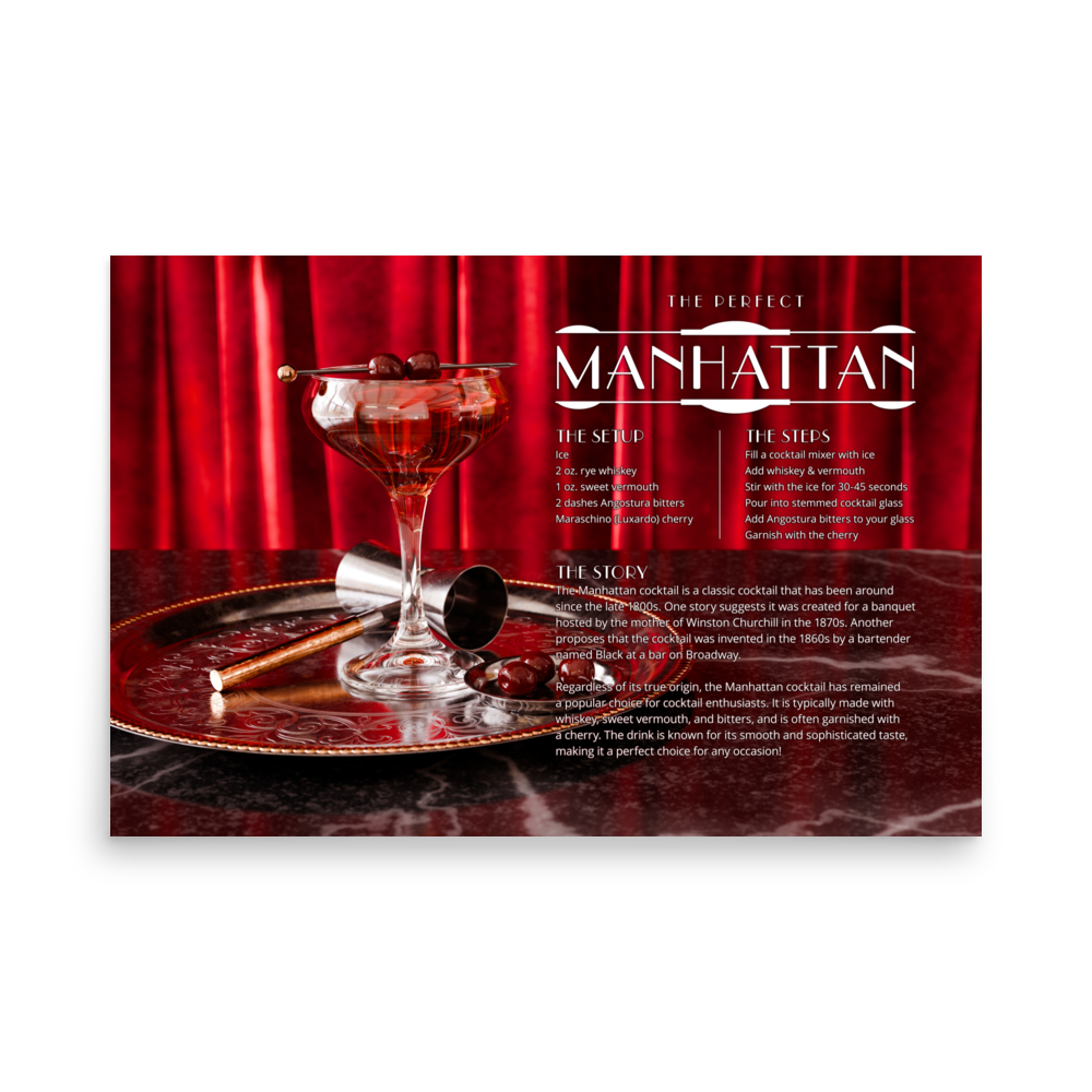 The Perfect Manhattan (Poster)
