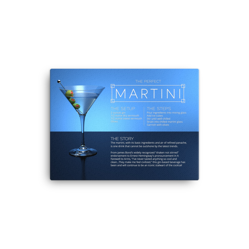 The Perfect Martini (Canvas)