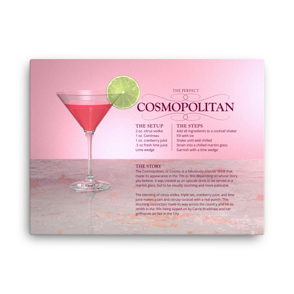 The Perfect Cosmopolitan (Canvas)
