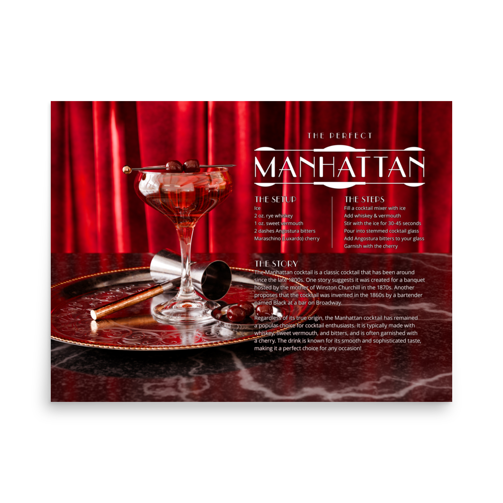 The Perfect Manhattan (Poster)