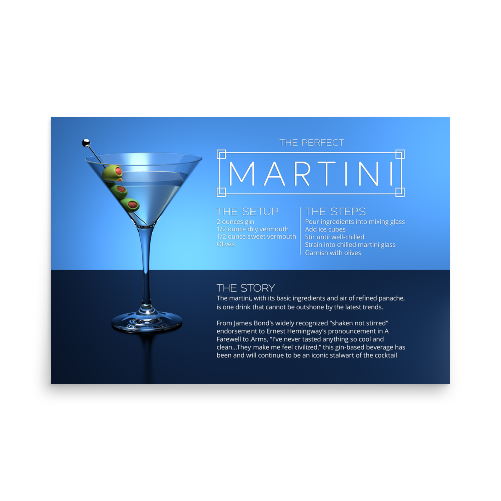 The Perfect Martini (Poster)